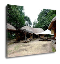 Load image into Gallery viewer, Gallery Wrapped Canvas, Korean Village In Summer By Eyes Of Tourist