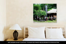 Load image into Gallery viewer, Gallery Wrapped Canvas, Korean Village In Summer By Eyes Of Tourist