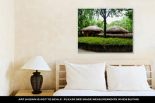 Load image into Gallery viewer, Gallery Wrapped Canvas, Korean Village In Summer By Eyes Of Tourist