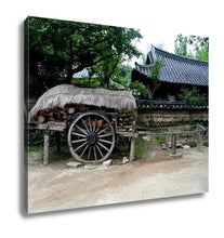 Load image into Gallery viewer, Gallery Wrapped Canvas, Korean Village In Summer By Eyes Of Tourist