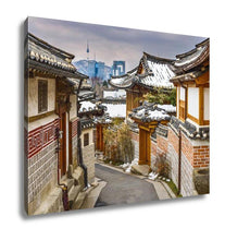 Load image into Gallery viewer, Gallery Wrapped Canvas, Historic Korean Neighborhood