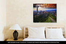 Load image into Gallery viewer, Gallery Wrapped Canvas, Imageng Of Skyline Of Xinyi District In Downtown Taipei Taiwan