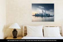Load image into Gallery viewer, Gallery Wrapped Canvas, Sunrise Scene In Shanghai