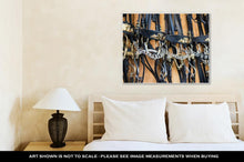 Load image into Gallery viewer, Gallery Wrapped Canvas, Briddles In Spanish Horse Riding School