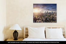 Load image into Gallery viewer, Gallery Wrapped Canvas, Amazing View To Tokyo City Center At Sunset
