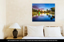 Load image into Gallery viewer, Gallery Wrapped Canvas, Orlando Florida Skyline
