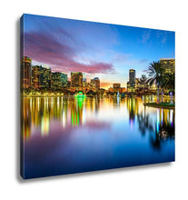 Load image into Gallery viewer, Gallery Wrapped Canvas, Orlando Florida Skyline