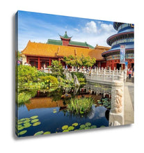 Load image into Gallery viewer, Gallery Wrapped Canvas, Chinese Pavilion Epcot Center