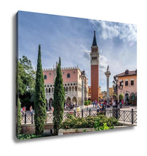 Load image into Gallery viewer, Gallery Wrapped Canvas, Italy Pavilion Epcot Center