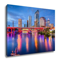 Load image into Gallery viewer, Gallery Wrapped Canvas, Tampa Florida Downtown