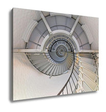 Load image into Gallery viewer, Gallery Wrapped Canvas, Going Up Lighthouse Interior