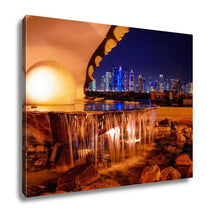 Load image into Gallery viewer, Gallery Wrapped Canvas, View Of Doha Qatar