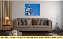 Load image into Gallery viewer, Gallery Wrapped Canvas, Statue Of Lady Justice At Dublin Castle In Dublin Ireland