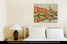 Load image into Gallery viewer, Gallery Wrapped Canvas, View Of Mellows Bridge In Dublin Ireland