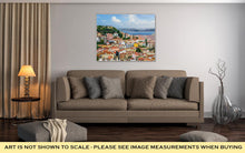 Load image into Gallery viewer, Gallery Wrapped Canvas, Lisbon Portugal Skyline At Sao Jorge Castle In The Day