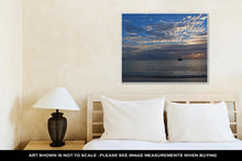 Load image into Gallery viewer, Gallery Wrapped Canvas, Sunrise View Of Mexican Fishing Boat In Cancuns Puerto Juarez Harbor