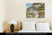 Load image into Gallery viewer, Gallery Wrapped Canvas, Ancient Ruins Of Tulum Fortress Yucatan Mexico