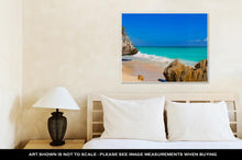 Load image into Gallery viewer, Gallery Wrapped Canvas, Tulum Beach Near Cancun Turquoise Caribbean