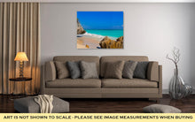 Load image into Gallery viewer, Gallery Wrapped Canvas, Tulum Beach Near Cancun Turquoise Caribbean
