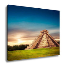 Load image into Gallery viewer, Gallery Wrapped Canvas, Pyramid In Chichen Itza