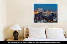 Load image into Gallery viewer, Gallery Wrapped Canvas, Bucharest Aerial View