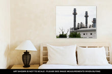Load image into Gallery viewer, Gallery Wrapped Canvas, Power Plant In Industrial Zone