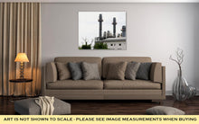 Load image into Gallery viewer, Gallery Wrapped Canvas, Power Plant In Industrial Zone