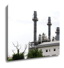 Load image into Gallery viewer, Gallery Wrapped Canvas, Power Plant In Industrial Zone