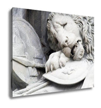 Load image into Gallery viewer, Gallery Wrapped Canvas, Monument The Dying Lion
