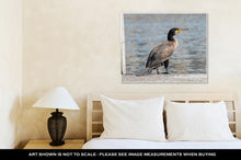 Load image into Gallery viewer, Gallery Wrapped Canvas, Cormorant In Zurich