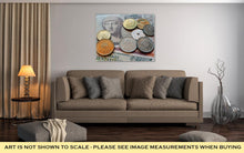 Load image into Gallery viewer, Gallery Wrapped Canvas, Greek Drachma Coins