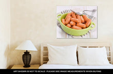 Load image into Gallery viewer, Gallery Wrapped Canvas, Bowl Full Of Mini Frankfurt With Fork