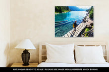 Load image into Gallery viewer, Gallery Wrapped Canvas, Hike On Garibaldi Lake Near Whistler BC Canada