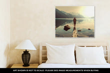 Load image into Gallery viewer, Gallery Wrapped Canvas, Hike On Garibaldi Lake Near Whistler BC Canada