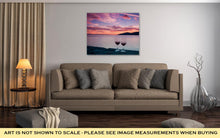 Load image into Gallery viewer, Gallery Wrapped Canvas, Romantic Sunset In West Vancouver