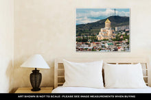 Load image into Gallery viewer, Gallery Wrapped Canvas, View Of Sameba Or Holy Trinity Cathedral Of Tbilisi The Main Georgian Orthodox