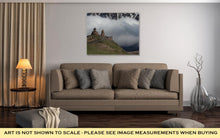 Load image into Gallery viewer, Gallery Wrapped Canvas, Photo Trinity Church In Gergeti Against The Backdrop Of Snowy Mountains And