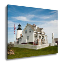 Load image into Gallery viewer, Gallery Wrapped Canvas, Pemaquid Point Lighthouse