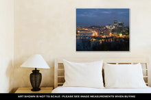 Load image into Gallery viewer, Gallery Wrapped Canvas, View From Mt Washington On Downtown Pittsburgh