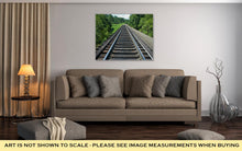 Load image into Gallery viewer, Gallery Wrapped Canvas, Train Tracks On The Horizon
