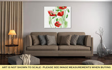 Load image into Gallery viewer, Gallery Wrapped Canvas, Painted Watercolor Poppies