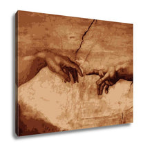 Load image into Gallery viewer, Gallery Wrapped Canvas, Michaelangelos The Creation Of Adam