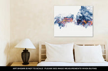 Load image into Gallery viewer, Gallery Wrapped Canvas, Linear Network Wave