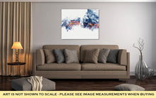 Load image into Gallery viewer, Gallery Wrapped Canvas, Linear Network Wave