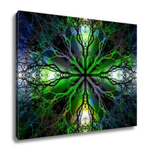 Load image into Gallery viewer, Gallery Wrapped Canvas, Beautiful Ornamental Mandala With Tree Pattern Symbol Of Life