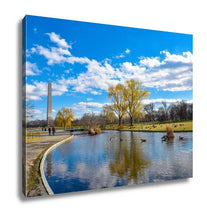 Load image into Gallery viewer, Gallery Wrapped Canvas, Washington Monument From Constitution Gardens Washington Dc USA