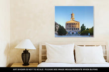 Load image into Gallery viewer, Gallery Wrapped Canvas, Tennessee State Capitol Building In Nashville Tn In The Morning