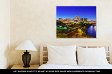 Load image into Gallery viewer, Gallery Wrapped Canvas, Richmond Virginia USA Downtown Skyline