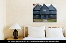Load image into Gallery viewer, Gallery Wrapped Canvas, The Witch House Salem Massachusetts