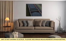 Load image into Gallery viewer, Gallery Wrapped Canvas, Cargo Cars Carrying Coal